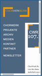 Mobile Screenshot of chorwerkruhr.de